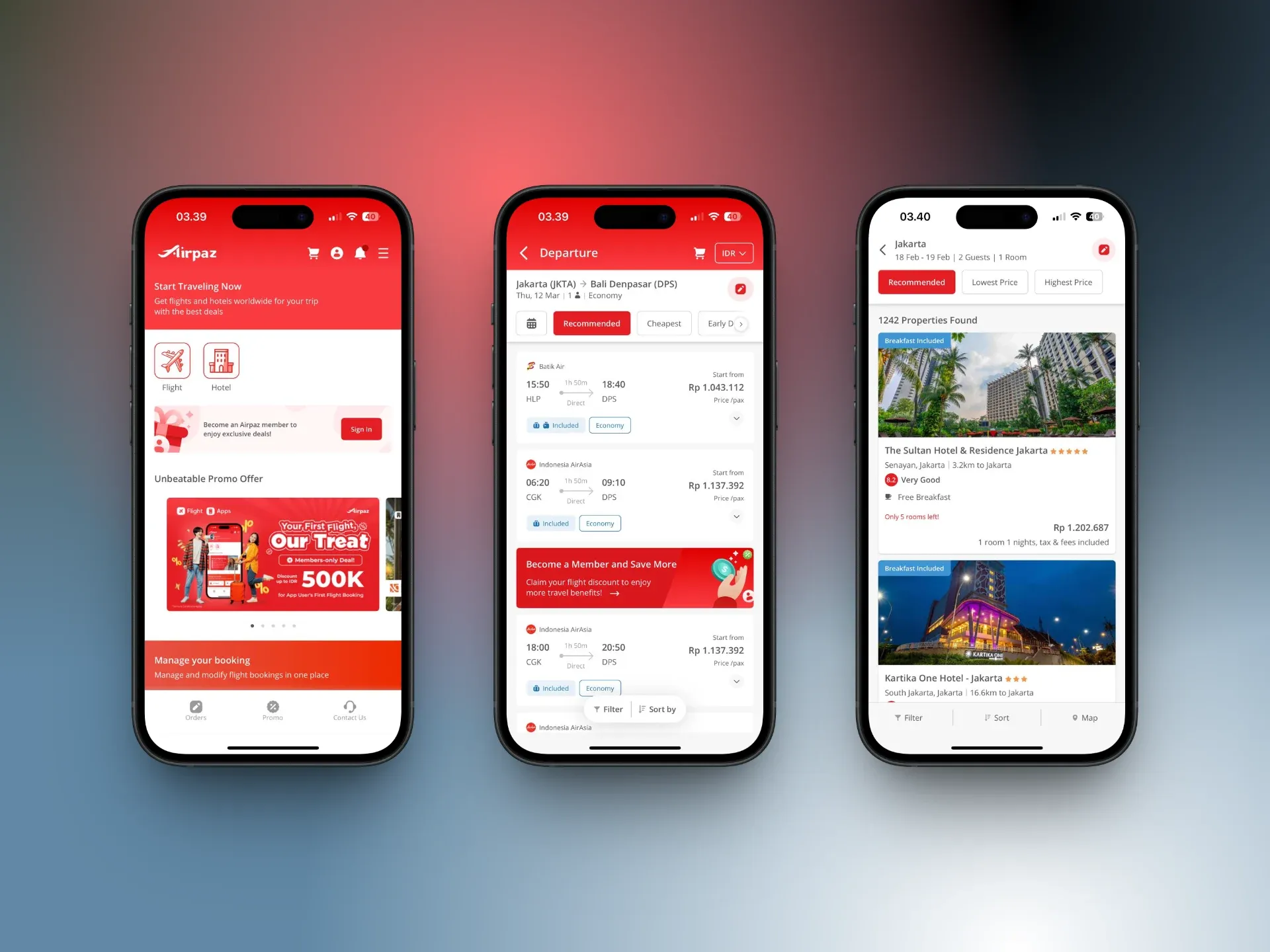 Airpaz App Screenshot