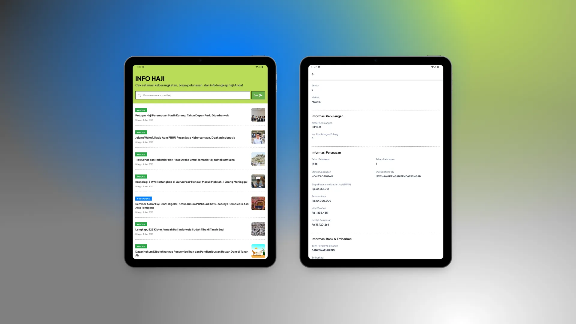 Info Haji App Screenshot