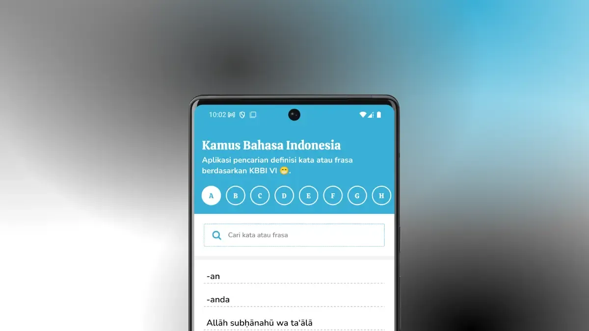 Kamus KBBI VI preview